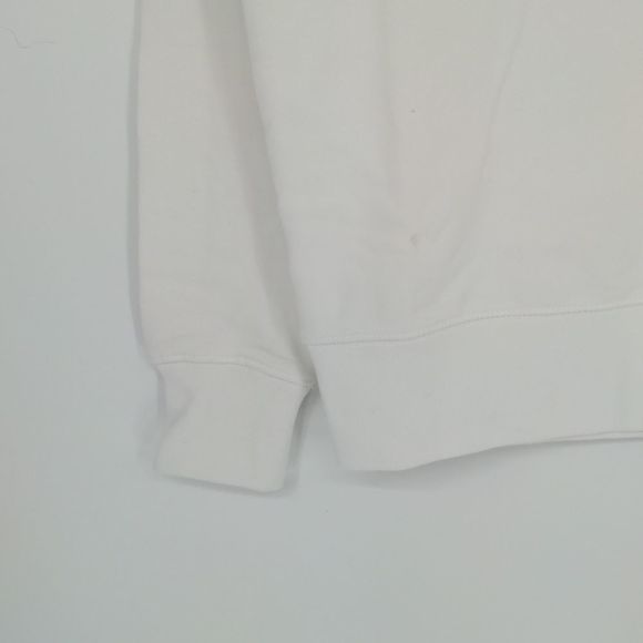 Everlane Women Men The Classic French Terry Crew Sweater‎ White Size XXXS - Picture 10 of 15